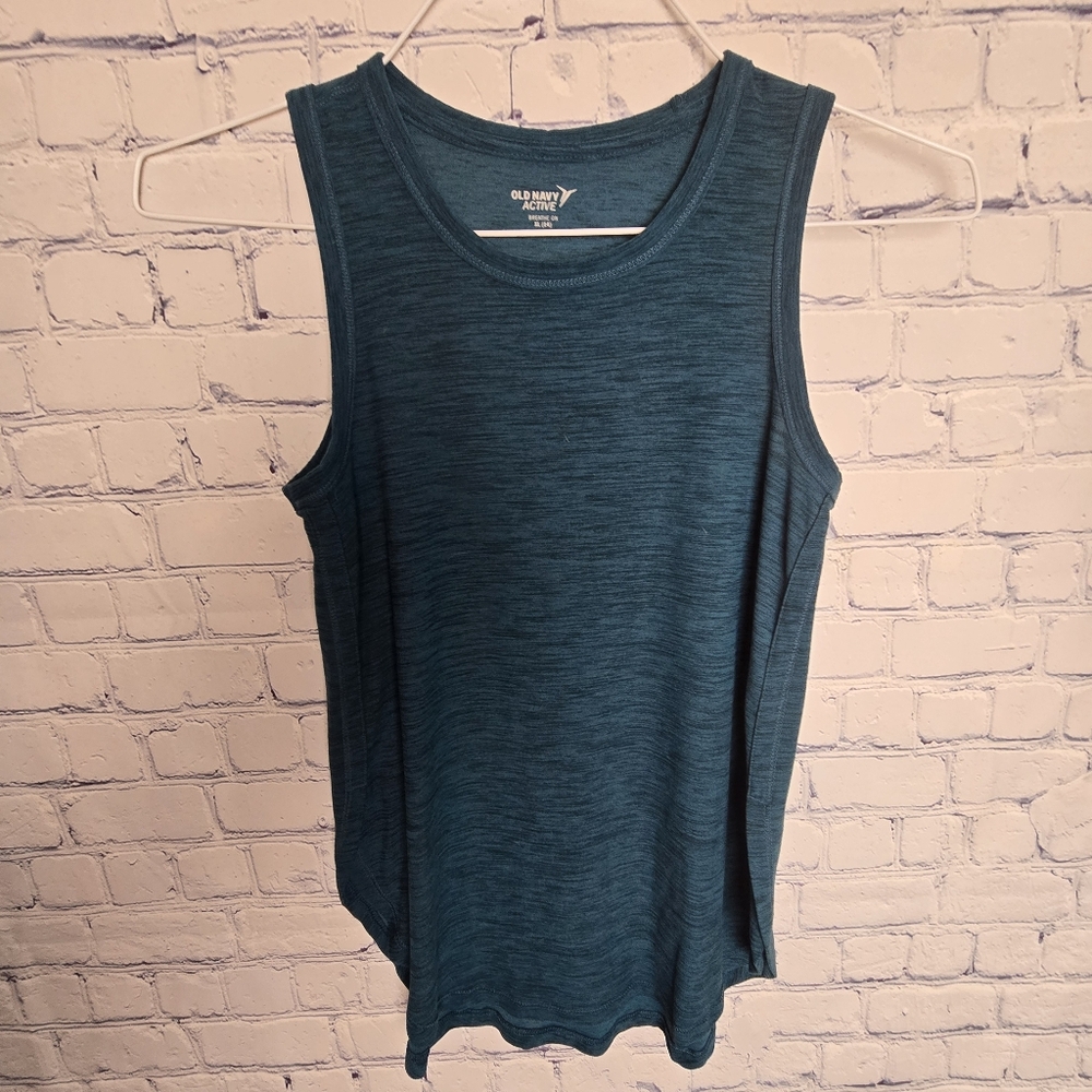 Old Navy Active Girls Blue Tank Top XL/14